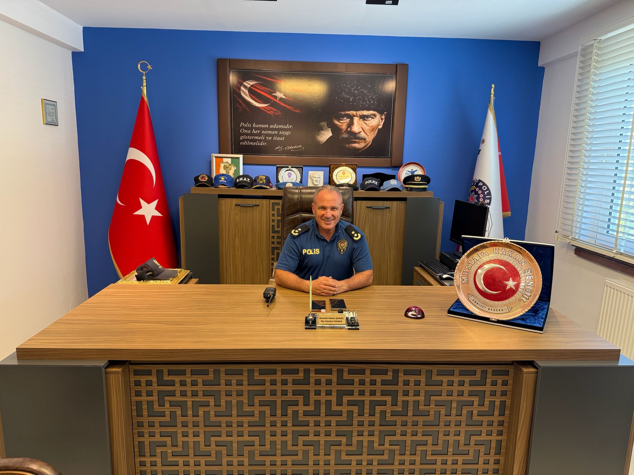 Didim’in Başarılı Emniyet Müdürü Mustafa Hakan Şengül Takdir Topluyor