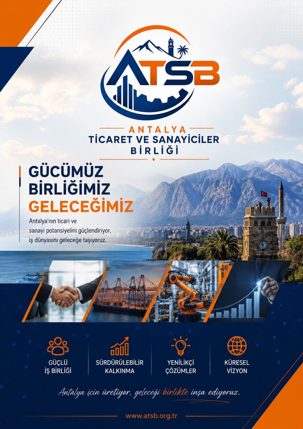 ANTALYA TİCARET VE SANAYİCİLER BİRLİĞİ’NDEN DEV YAPILANMA: 100 KOMİTE, 1.500 YÖNETİCİ, 50 BİN ÜYELİ İŞ AĞI HEDEFİ