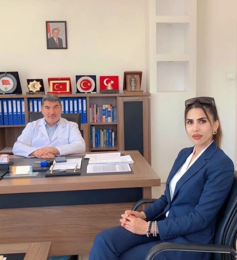 Basından Anlamlı Ziyaret: İlçe Sağlık Müdürü Mehmet Çam Görev Anlayışıyla Takdir Topluyor