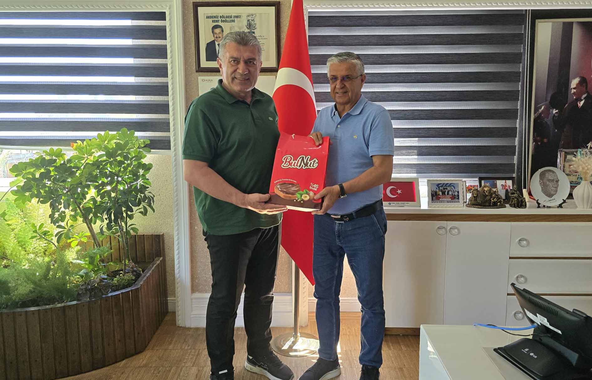 Bulancak Belediye Başkanı Sıbıç’tan Başkan Topaloğlu’na Ziyaret