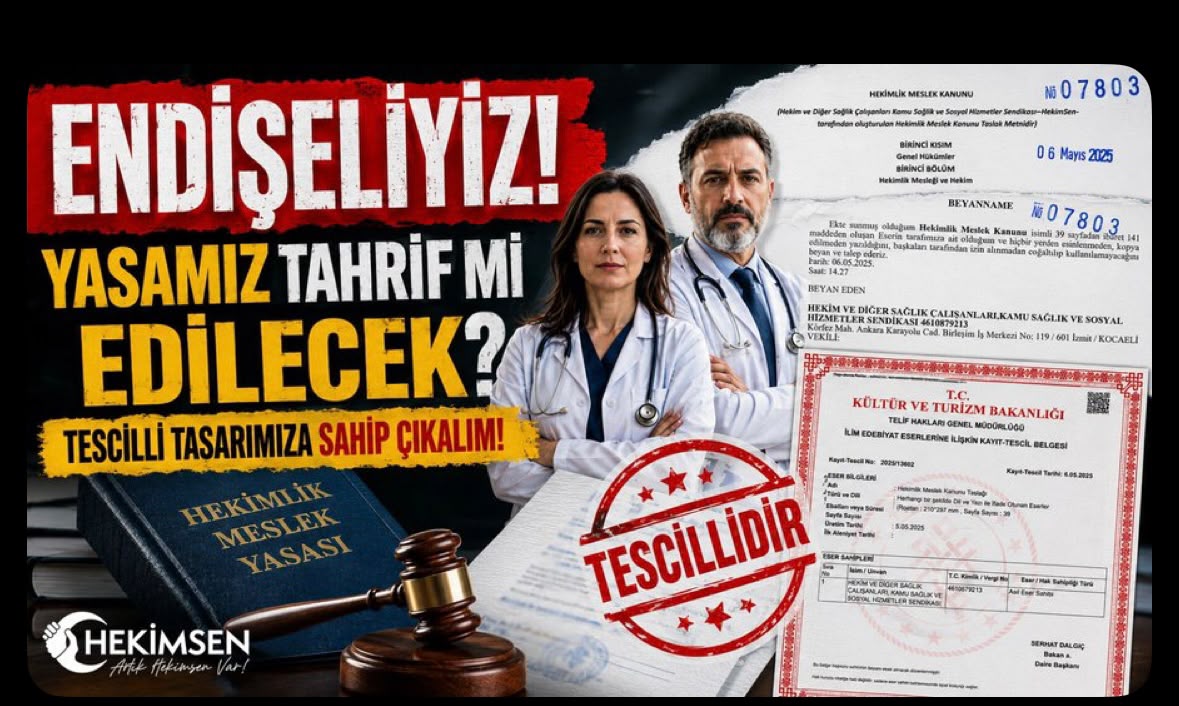 HEKİMLİK MESLEK YASASI’NDA FİKRÎ EMEĞE SAYGI VE ŞEFFAFLIK ÇAĞRISI