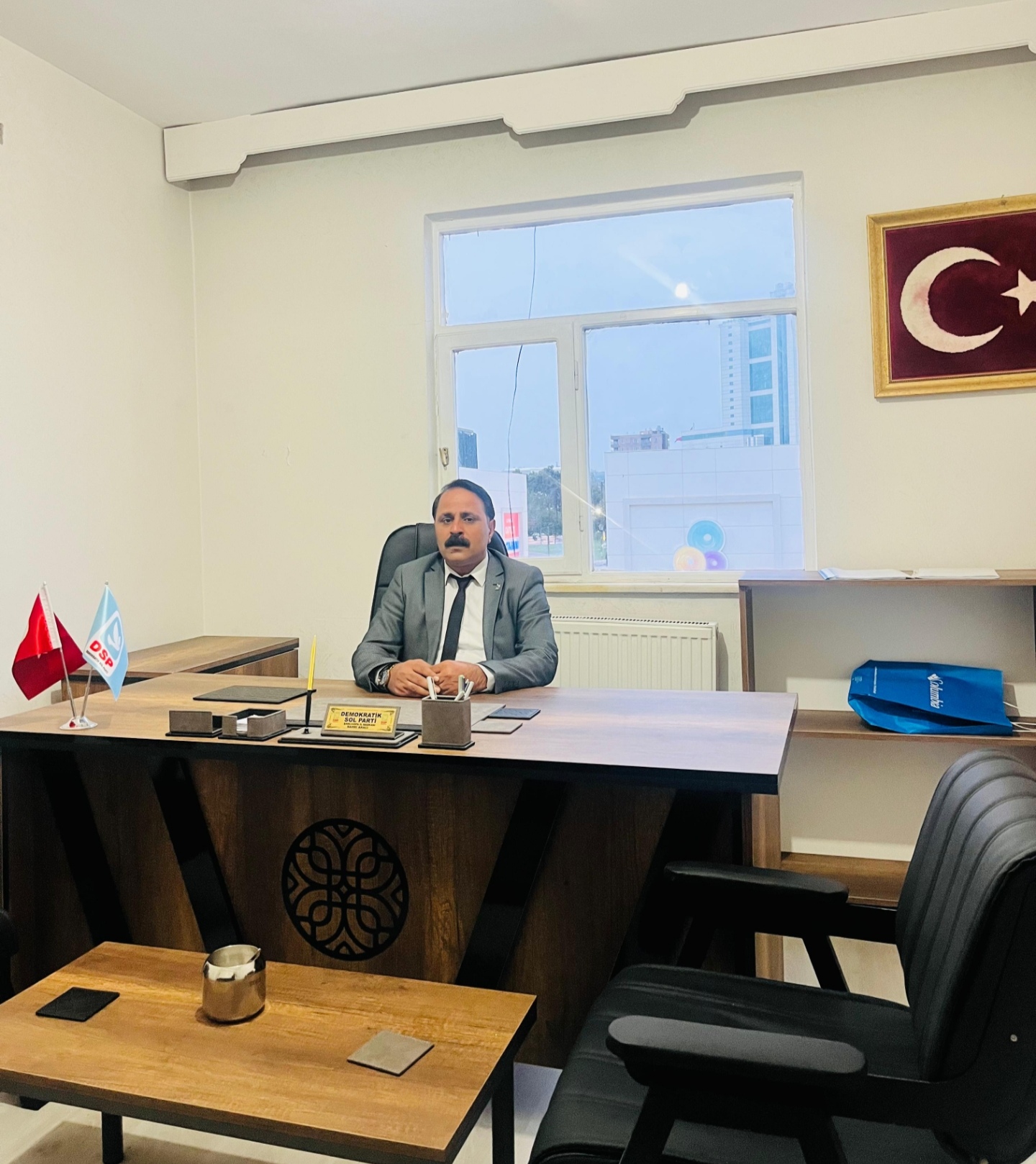 DSP il başkanı olarak bizler her zaman  yanındayız onların her zaman sorunlarını dile getireceğiz