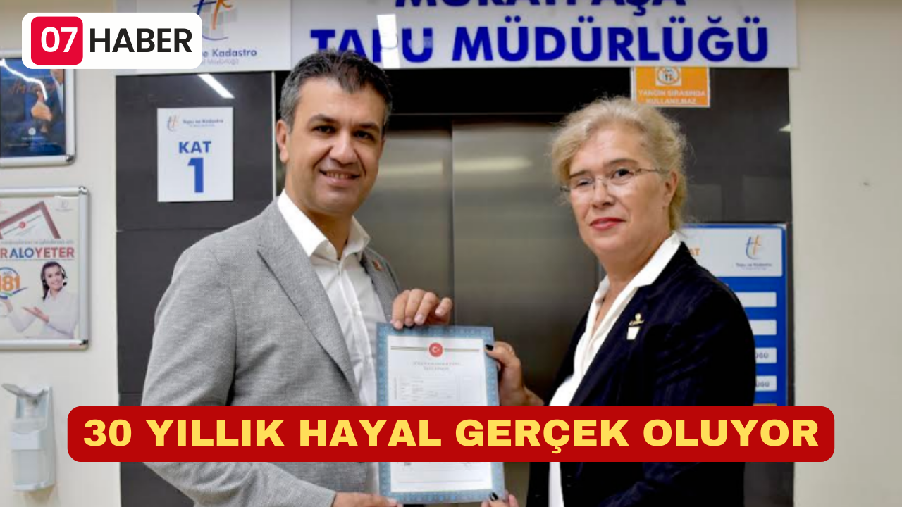 30 YILLIK HAYAL GERÇEK OLUYOR