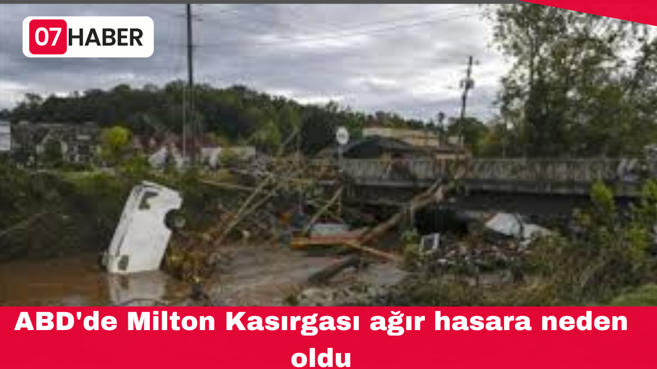 ABD'de Milton Kasırgası ağır hasara neden oldu