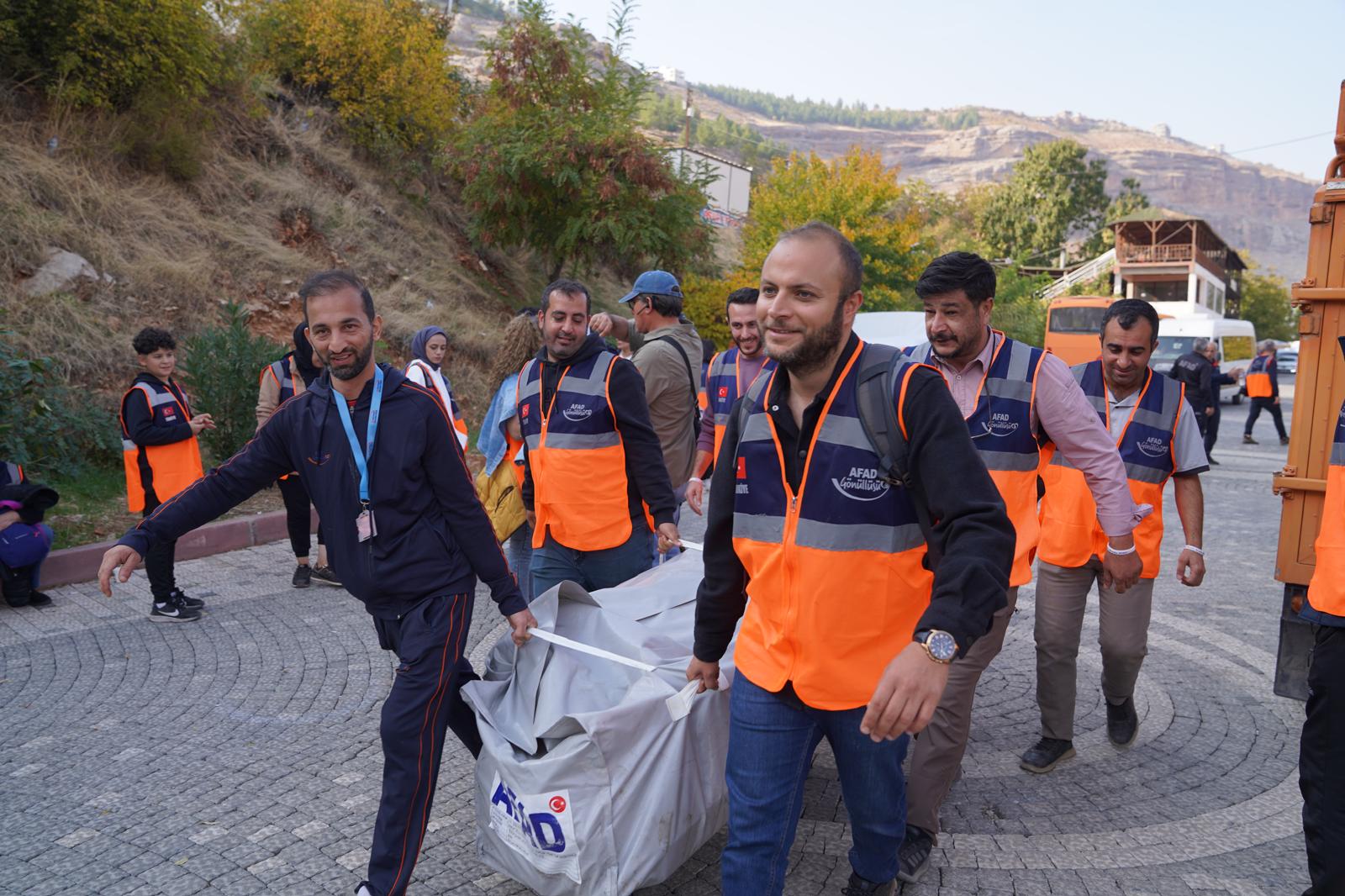 AFET GÖNÜLLÜLERİ TURÎZM CENNETİ EĞİL'DE MOTİVASYONLARINI GÜÇLENDİRDI