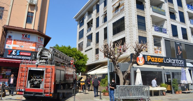 Alanya'da güzellik salonunda yangın paniği oluştu