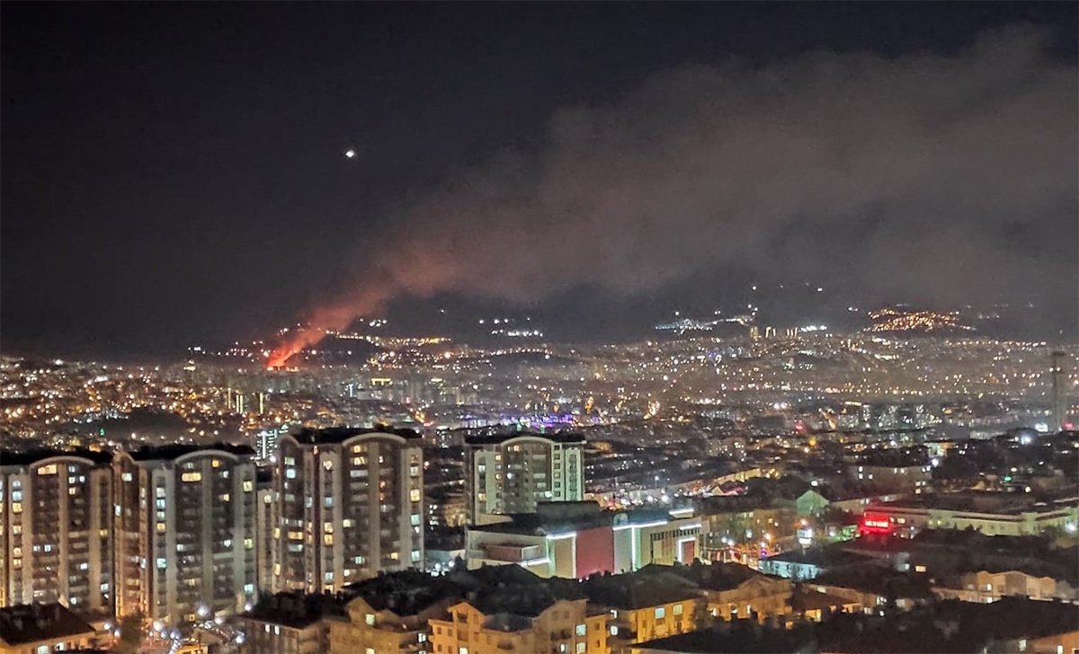 Ankara’da korkutan yangın! Başkan Yavaş’tan açıklama