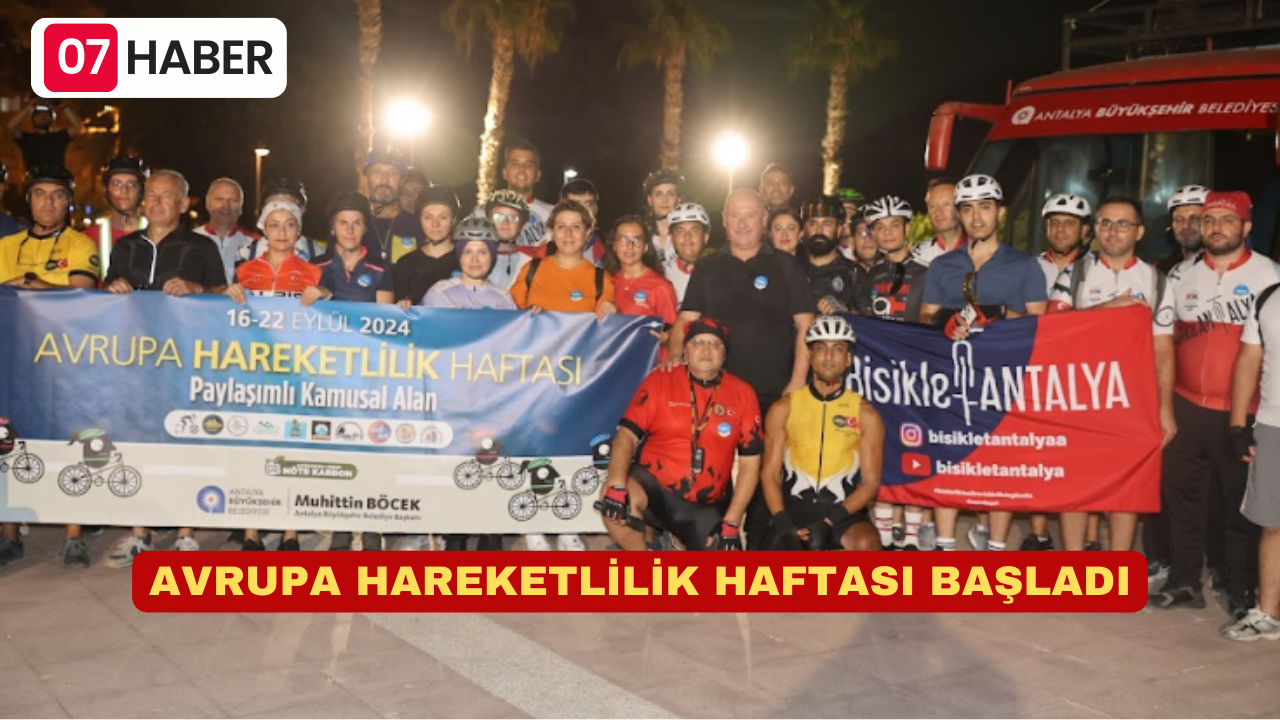 AVRUPA HAREKETLİLİK HAFTASI BAŞLADI