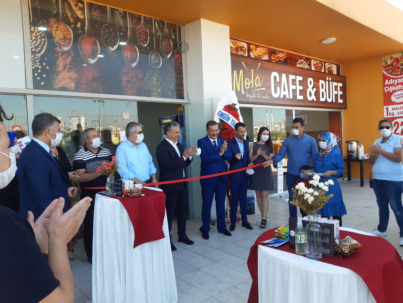 Başbal Yöresel Ürünler, Muratpaşa Belediyesi ve Anadolu Birliği Partisi Genel Başkanı eşliğinde açıldı