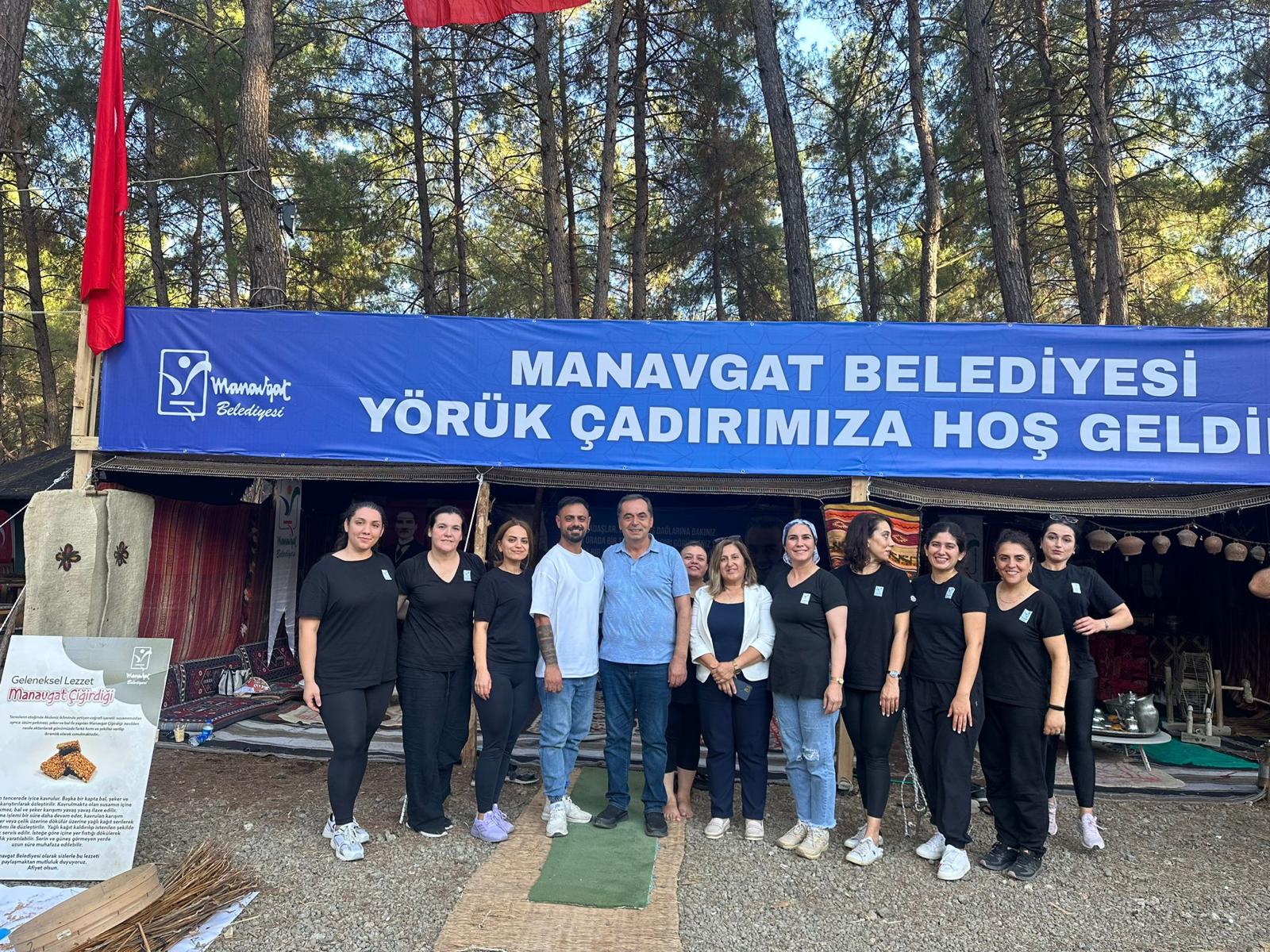 BAŞKAN YILMAZ 3. ULUSLARARASI YÖRÜK TÜRKMEN FESTİVALİ'NE KATILDI