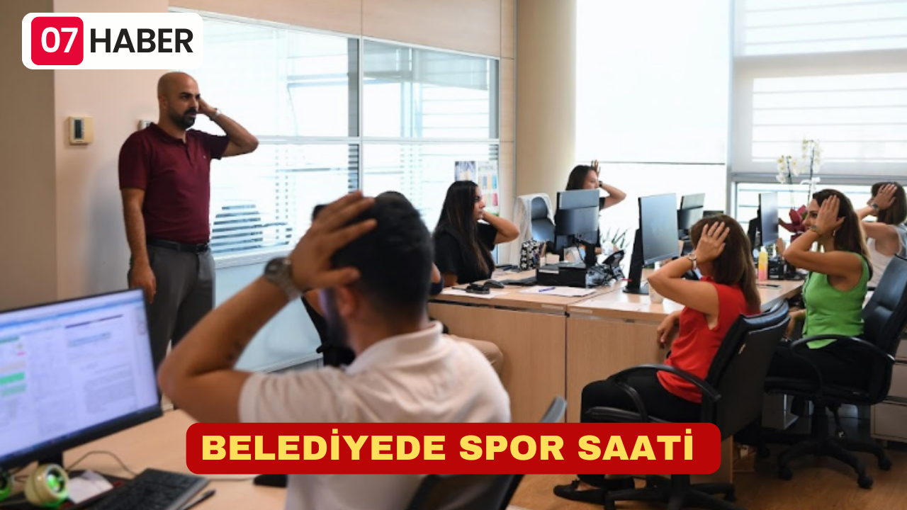 BELEDİYEDE SPOR SAATİ