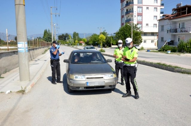 Burdur'da 119 araca 39 bin TL para cezası