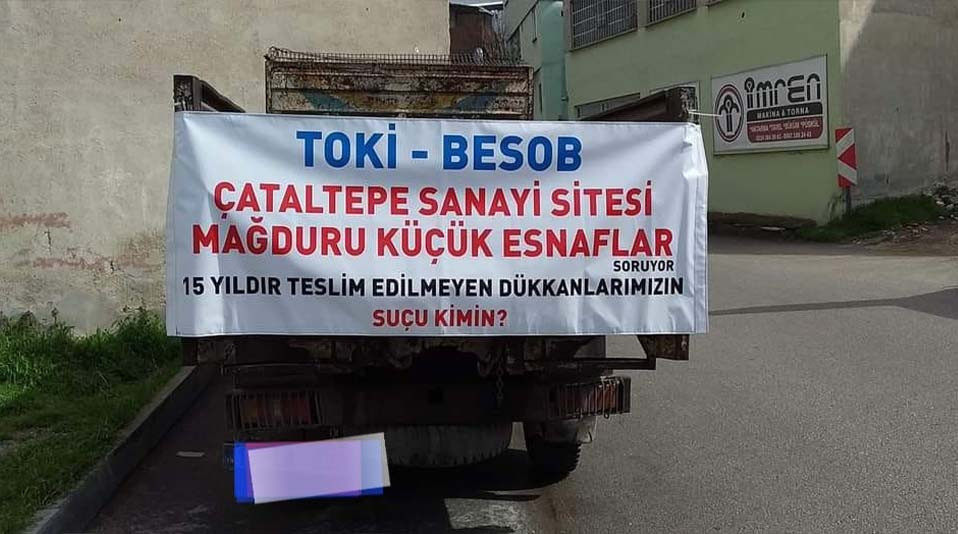 Çataltepe Sanayi Sitesi Mağdurları 17 Yıldır Çözüm Bekliyor!