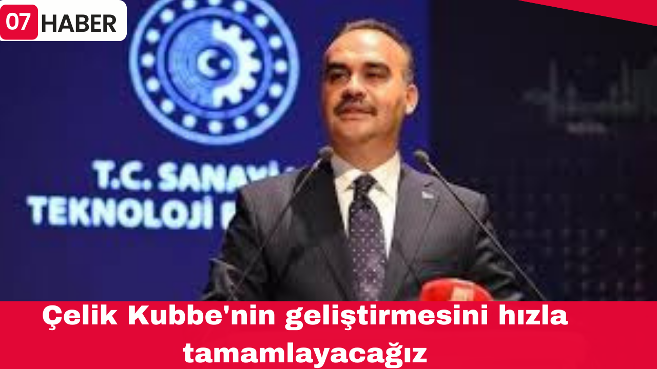 Çelik Kubbe'nin geliştirmesini hızla tamamlayacağız