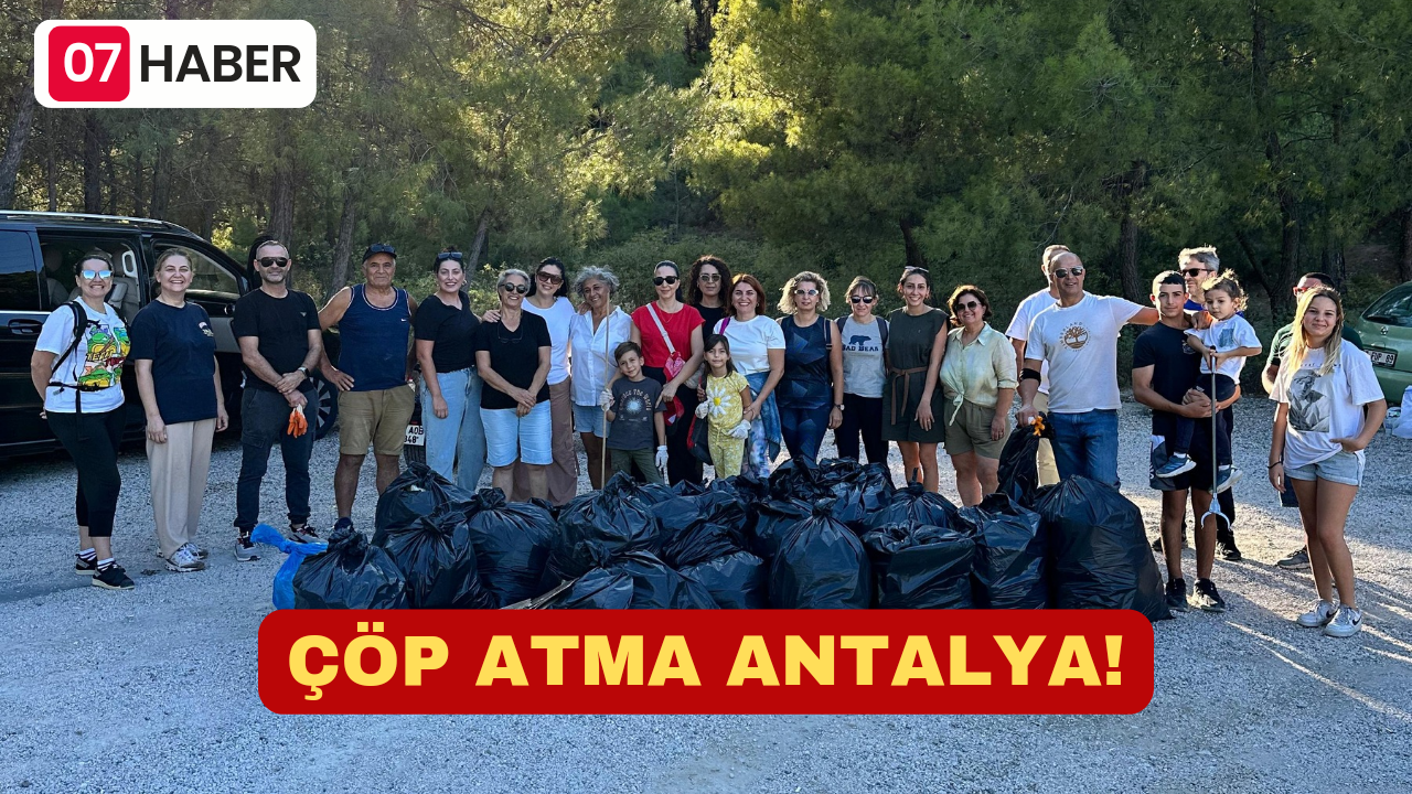 ÇÖP ATMA ANTALYA!