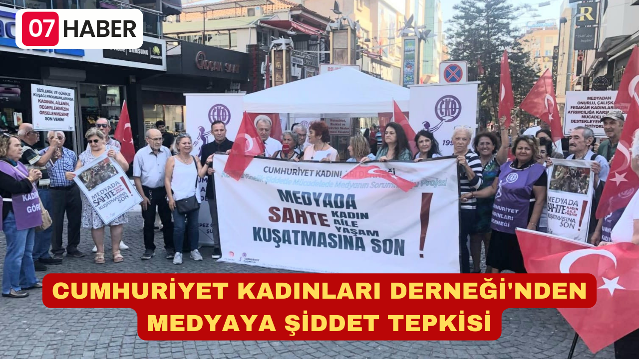 CUMHURİYET KADINLARI DERNEĞİ'NDEN MEDYAYA ŞİDDET TEPKİSİ