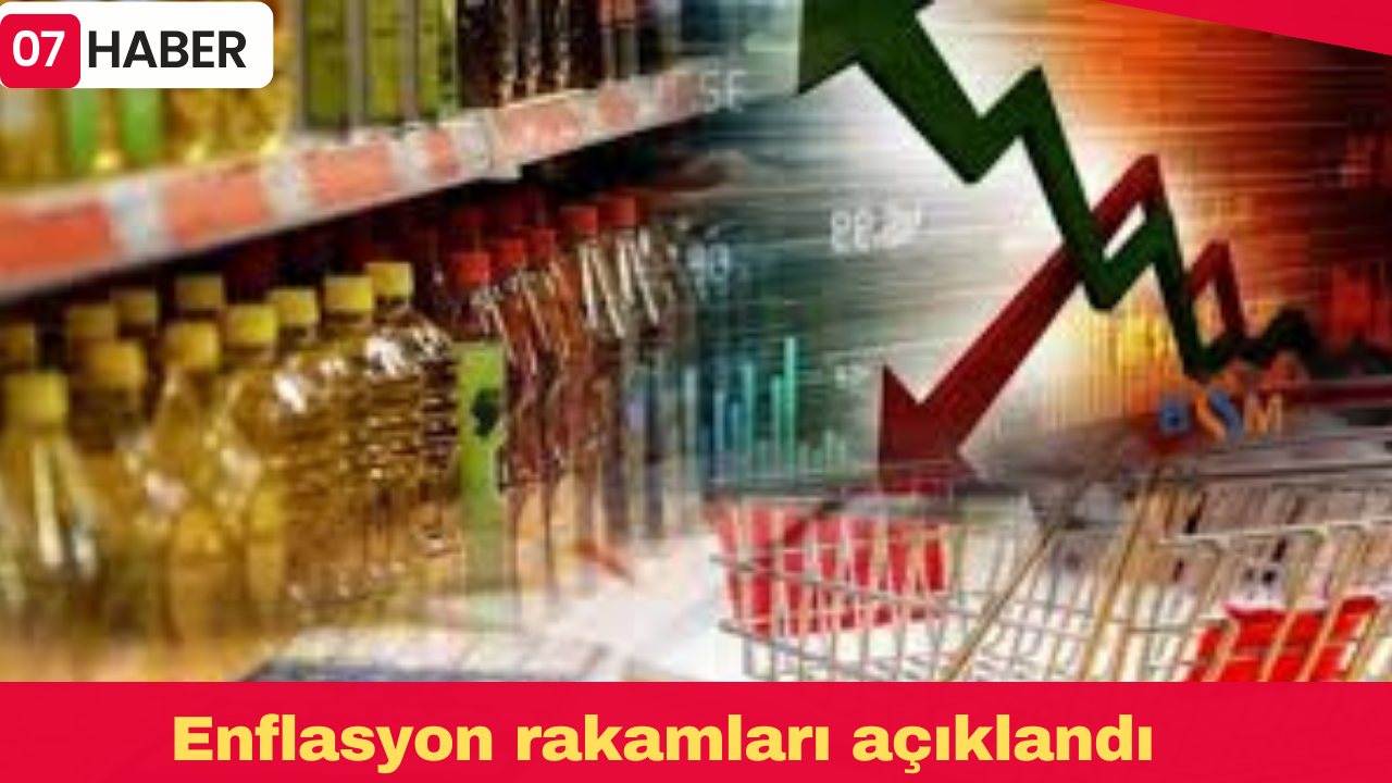 Enflasyon rakamları açıklandı