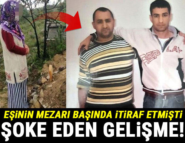 Eşinin mezarı başında itiraf etmişti! 5 aydır kayıp...