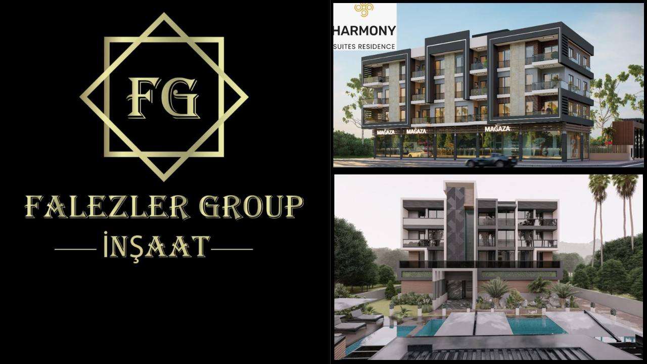 FALEZLER GROUP’TAN ANTALYA AKSU’DA YENİ PROJELER: HARMONY SUİTES RESİDENCE VE ANKA SUİTES RESİDENCE!