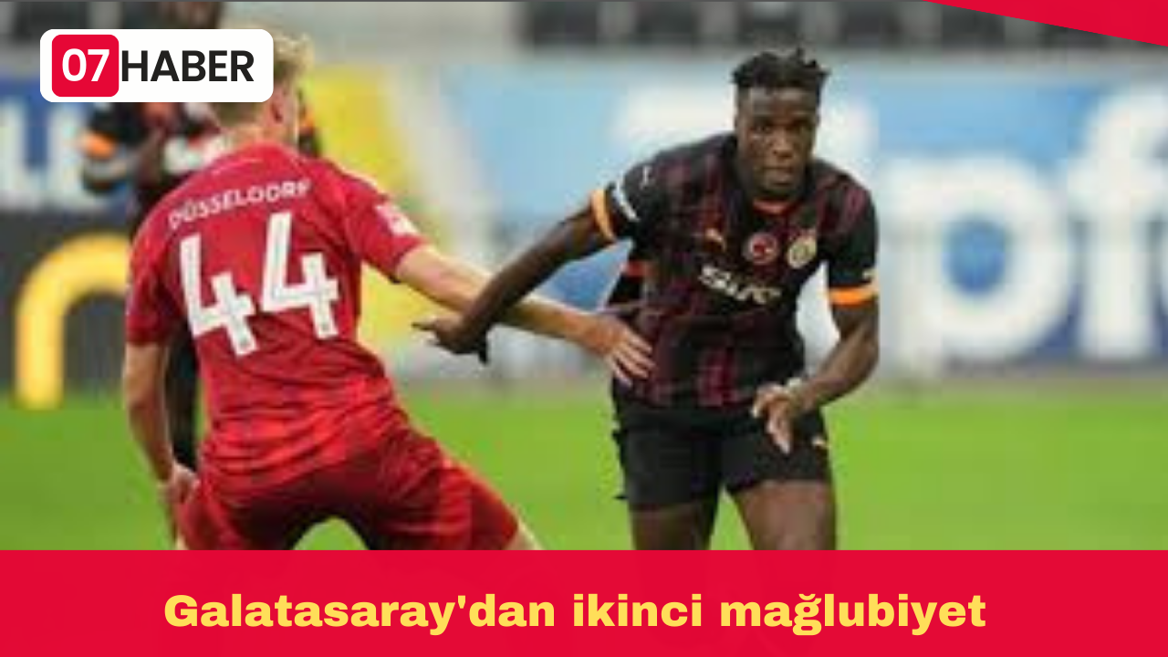 Galatasaray'dan ikinci mağlubiyet