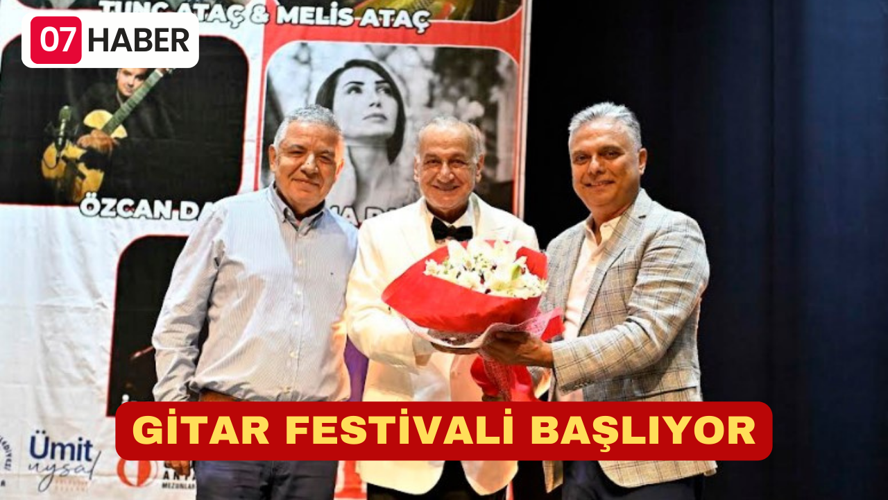 GİTAR FESTİVALİ BAŞLIYOR