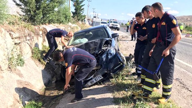 Göreve ilk kez atanan vali trafik kazası geçirdi