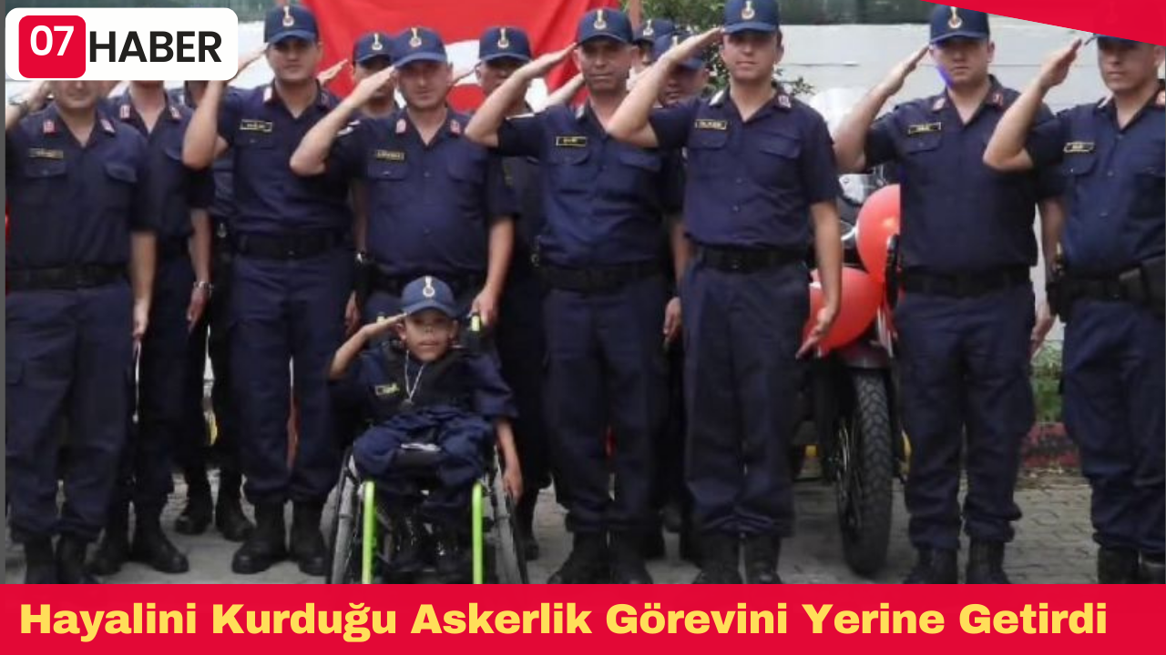 Hayalini Kurduğu Askerlik Görevini Yerine Getirdi