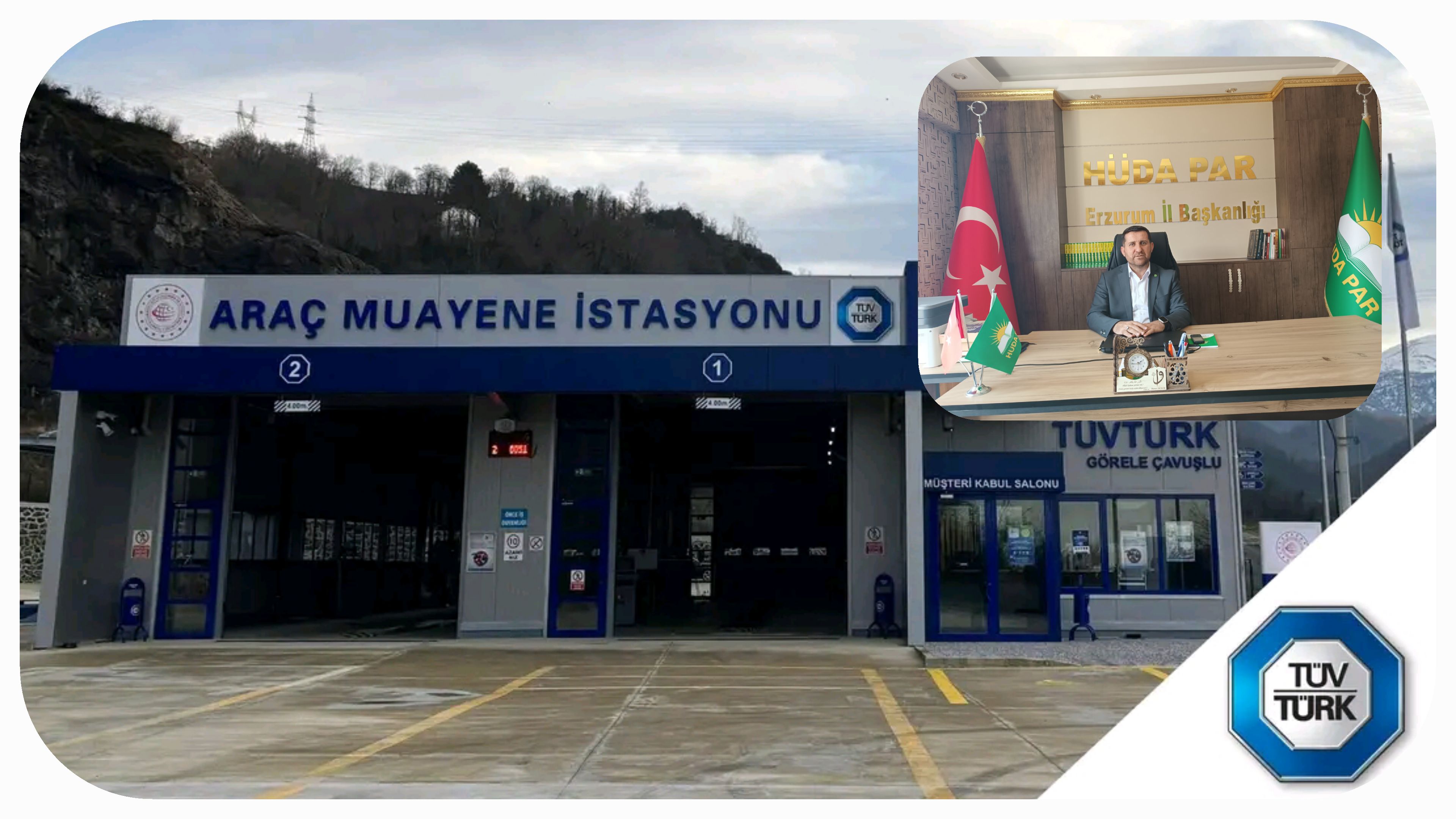 Hüdapar'dan Muayene İstasyonu Yetersizliği ile İlgili Basın Açıklaması