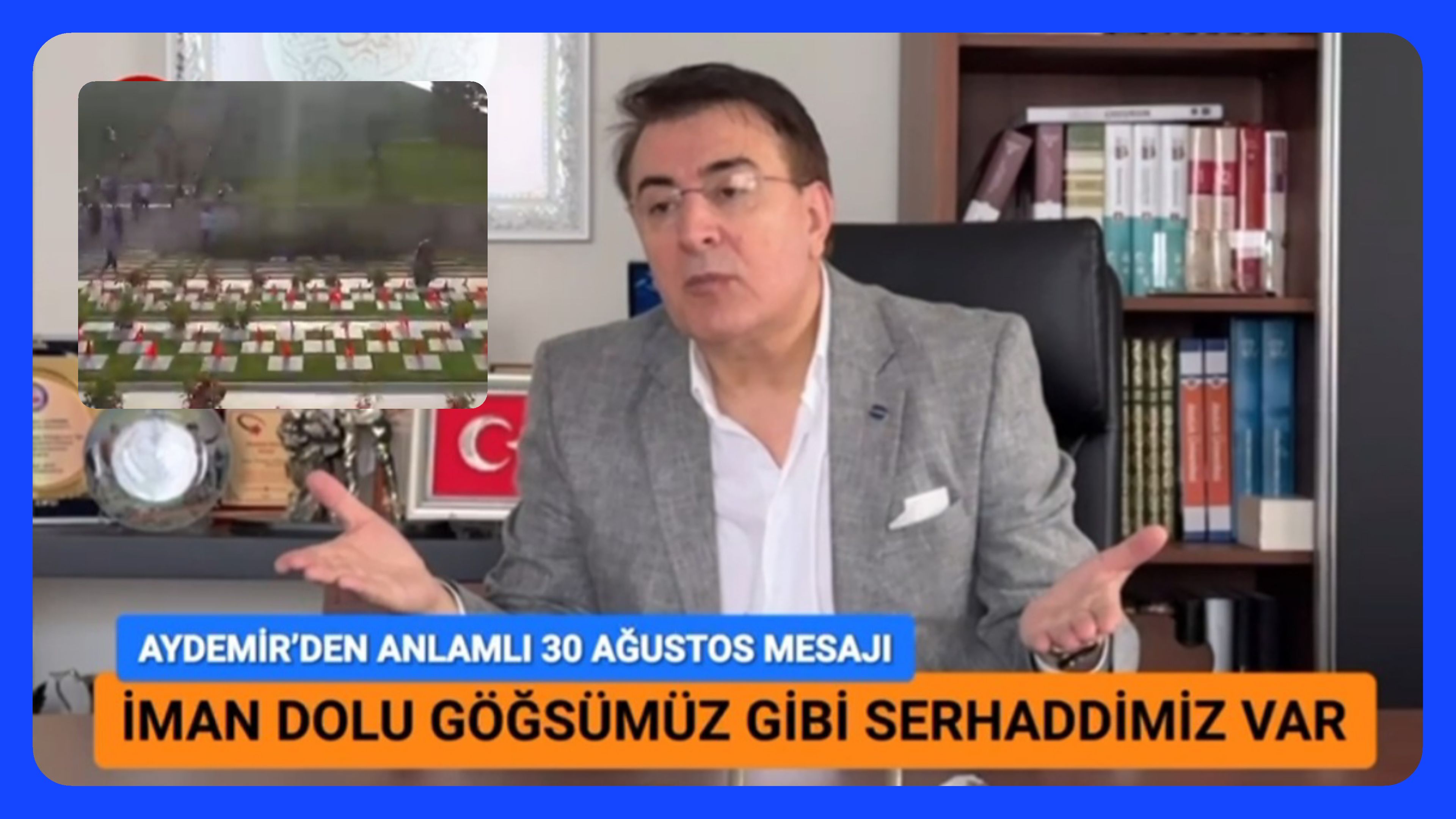 İbrahim Aydemir " İMAN DOLU GÖĞSÜMÜZ GİBİ SERHADDİMİZ VAR"