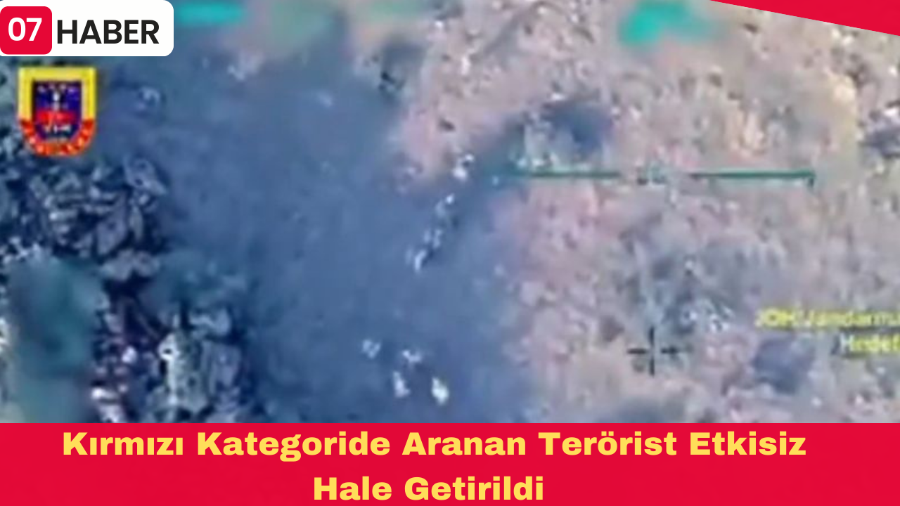 Kırmızı Kategoride Aranan Terörist Etkisiz Hale Getirildi