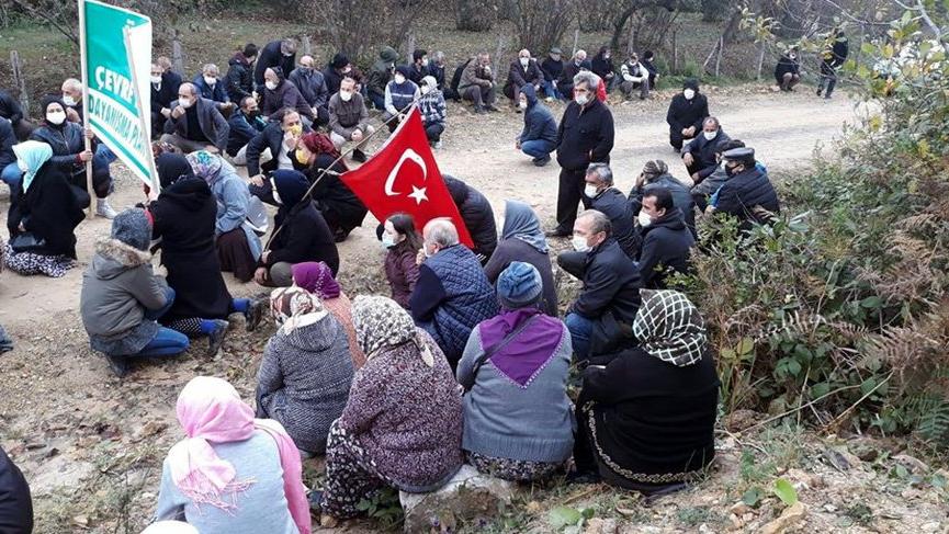 Köylülerin doğa nöbeti 9. gününde: ‘Onlar gitmeden biz gitmeyeceğiz’