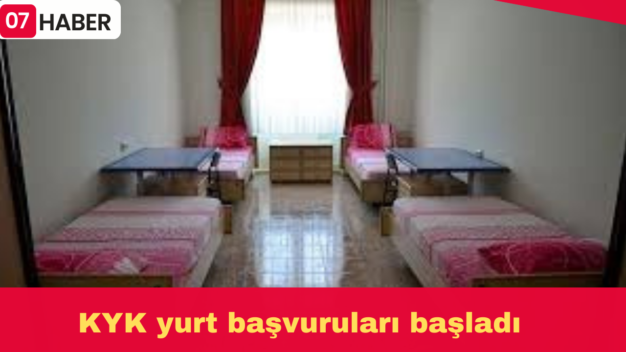 KYK yurt başvuruları başladı