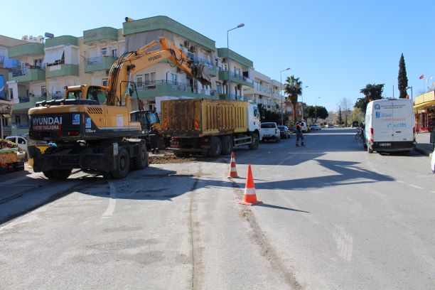  Manavgat'ta 6 mahallede ek kanalizasyon hattı yapıldı