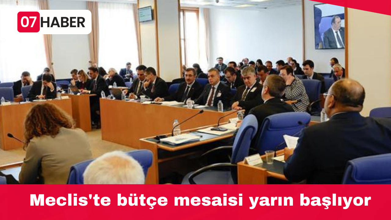 Meclis'te bütçe mesaisi yarın başlıyor