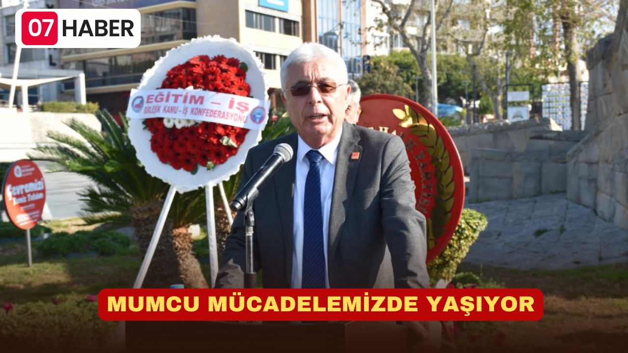 MUMCU MÜCADELEMİZDE YAŞIYOR