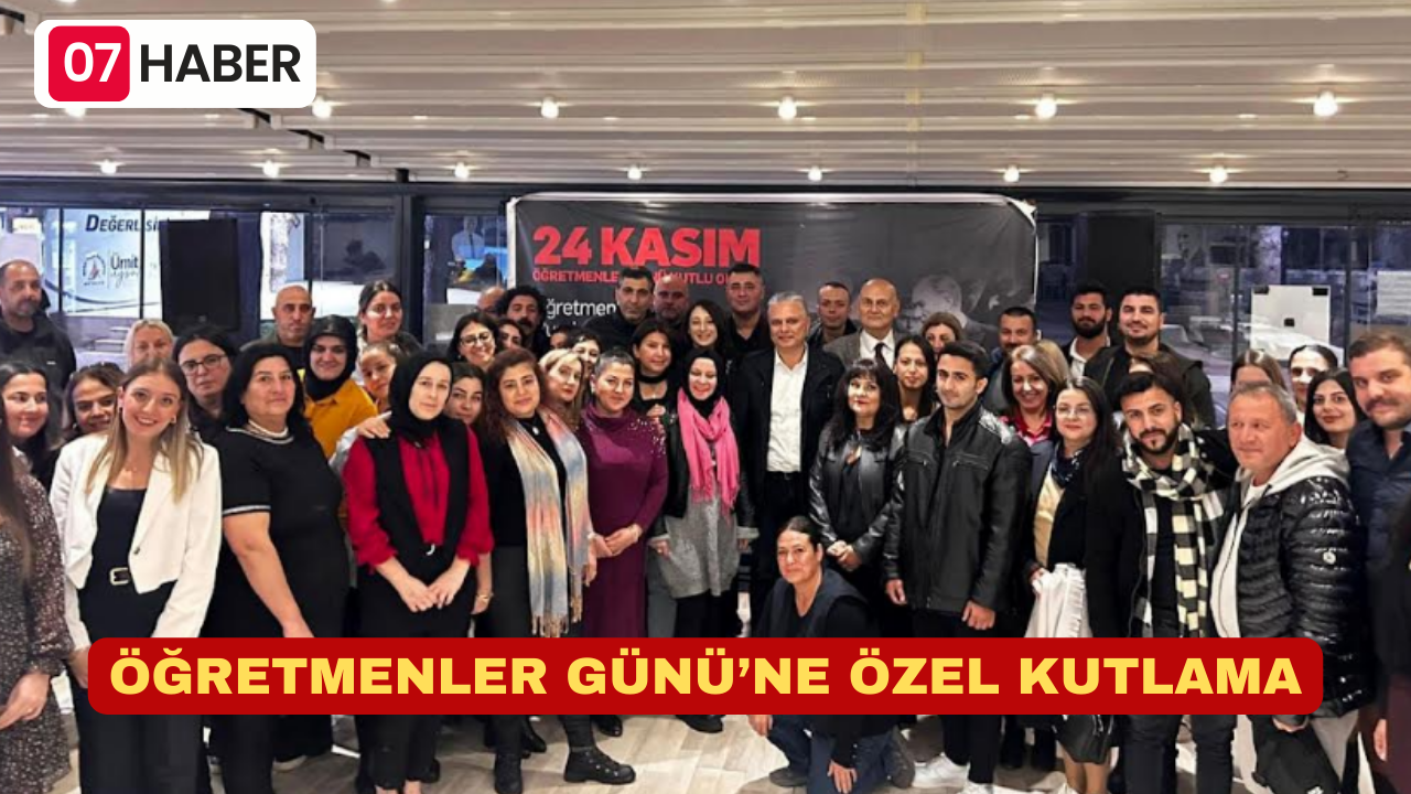 ÖĞRETMENLER GÜNÜ’NE ÖZEL KUTLAMA