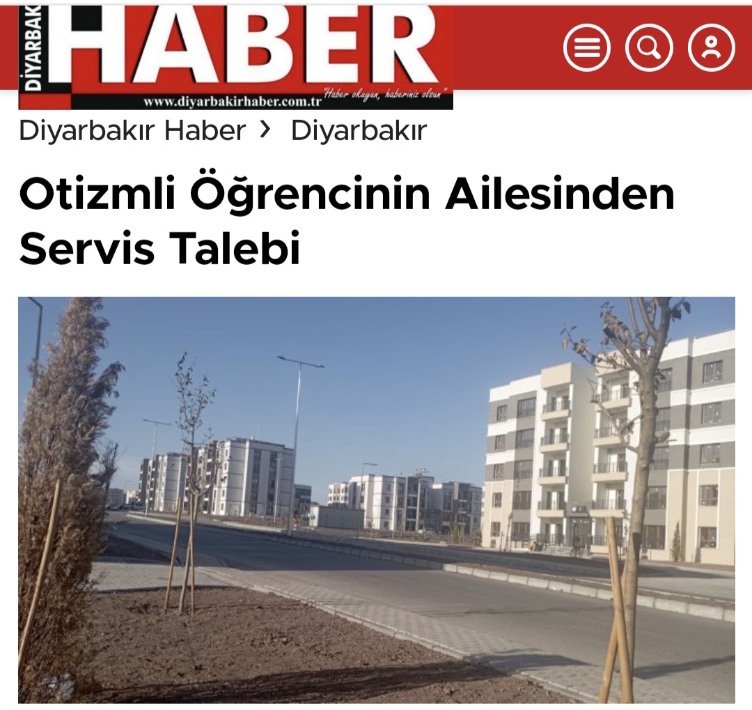 Otizmli Öğrencinin Ailesinden Servis Talebi