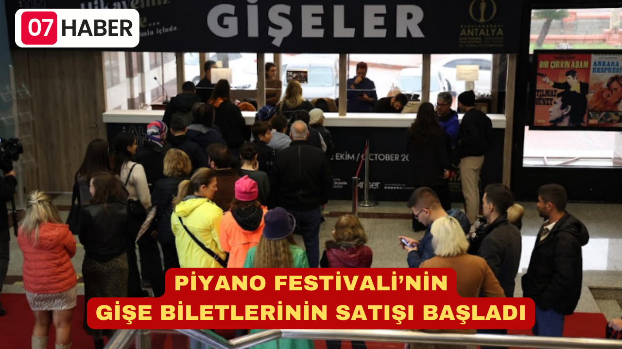 PİYANO FESTİVALİ’NİN GİŞE BİLETLERİNİN SATIŞI BAŞLADI