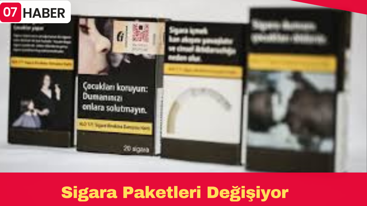 Sigara Paketleri Değişiyor