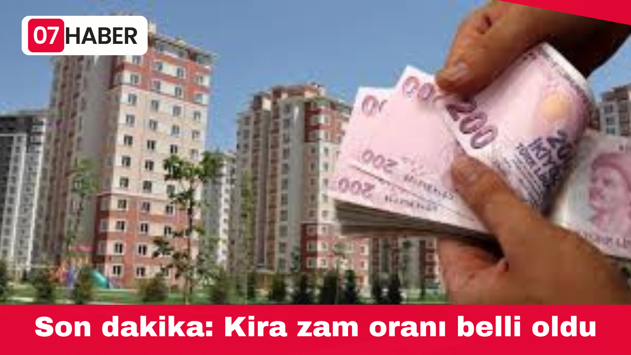 Son dakika: Kira zam oranı belli oldu