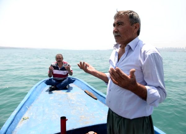 Su altındaki mezar için görülmemiş dua şekli