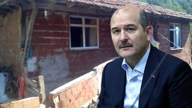 Süleyman Soylu devreye girdi, şehidin baba evi sıfırdan yapılacak