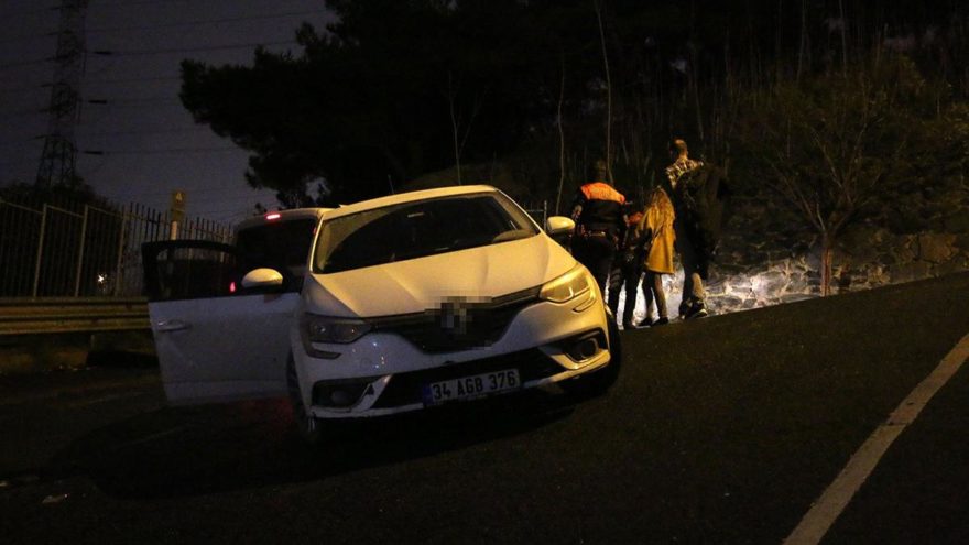 Verdikleri borcu almaya giden nişanlı çift gasp edildi