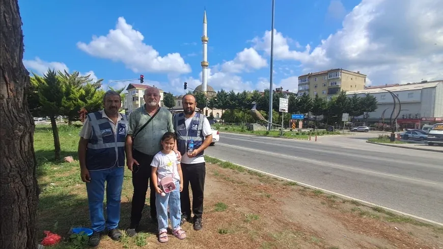 Anahtar Parti Terme İlçe Yönetiminden Sıcak Havada Anlamlı Etkinlik: “Su Hayattır”