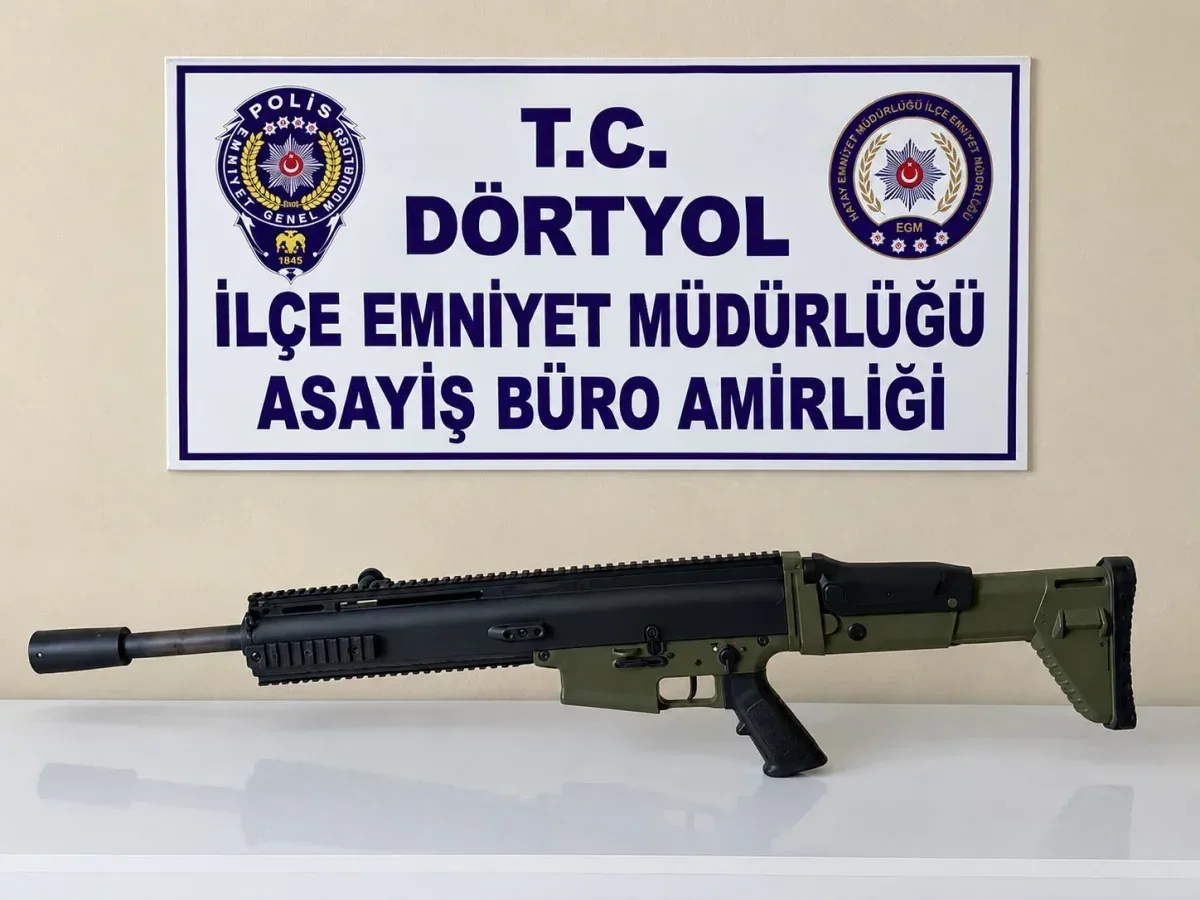 Silahla tehdit suçundan aranan şahıs Dörtyol’da yakalandı