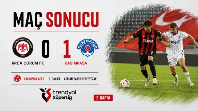 ARCA Çorum FK 0 Kasımpaşa 1 Çorum