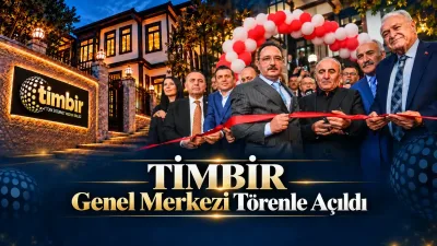 Ankara’da medya zirvesi: TİMBİR’in yeni Genel Merkezi törenle açıldı