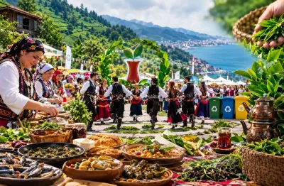 Rize Gastronomisinden Sıfır Atık Hareketi’ne horonlu destek