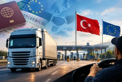 TIR sürücülerinin Schengen vizesi sorunları için diplomatik girişimler sürüyor