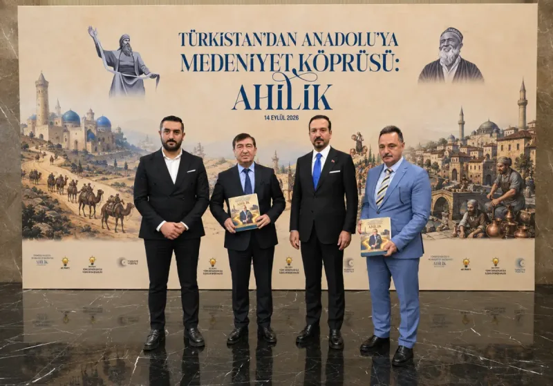 TİMBİR heyeti “Türkistan’dan Anadolu’ya Medeniyet Köprüsü: Ahilik” programına katıldı